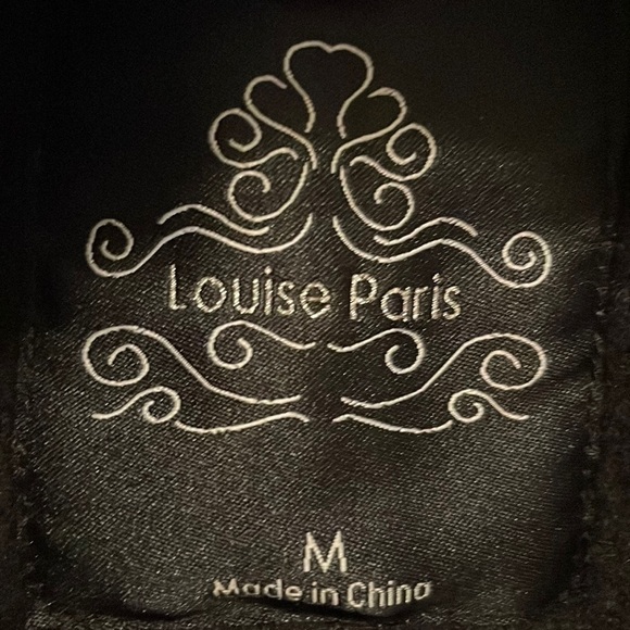 ♥️Louise Paris♥️women’s black Coat size (Medium) - Picture 6 of 7